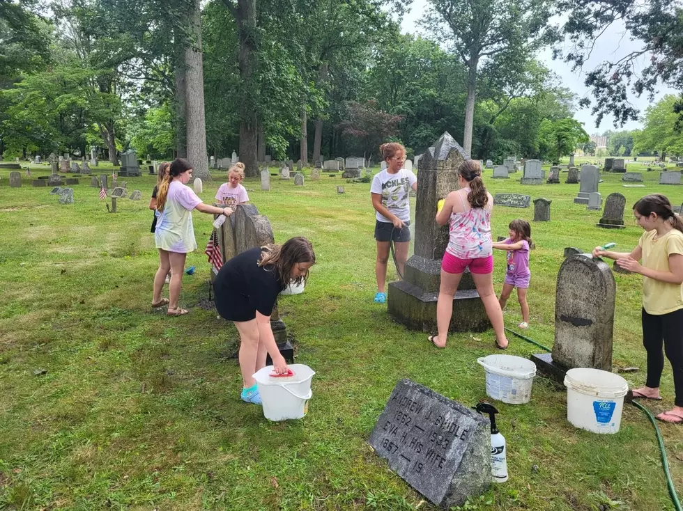 South Jersey Girl Scouts Bring Life to Old Gravestones